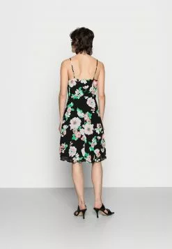 Toma de corriente 😀 Anna Field STRAPPA FIT AND FLARE - Vestido Informal - Black/pink, Mujer 😍 -Anna Field Tienda de ventas 978041ea2af54865b517b0df7272e397