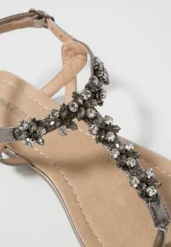 Venta express ✔️ Anna Field 🩴 Sandalias De Dedo - Gunmetall, Mujer 🧨 -Anna Field Tienda de ventas 97ace3041f0d4c5a8fa7cc87e151d033