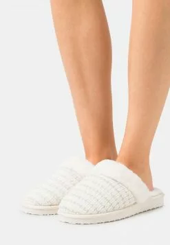 ofertas ✨ Anna Field Pantuflas - White, Mujer ⭐