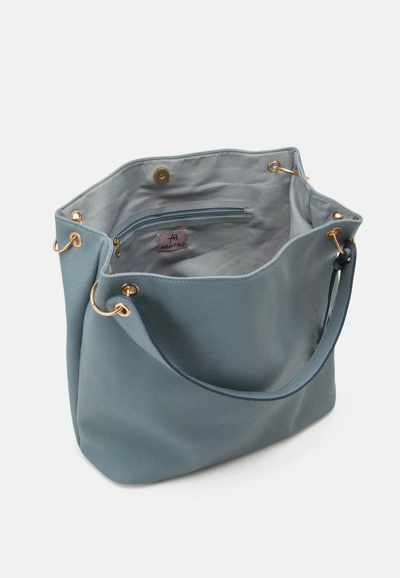 Gran venta 👏 Anna Field Bolso De Mano - Blue, Mujer ⌛ 3 Gran venta 👏 Anna Field Bolso De Mano - Blue, Mujer ⌛ - Imagen 3