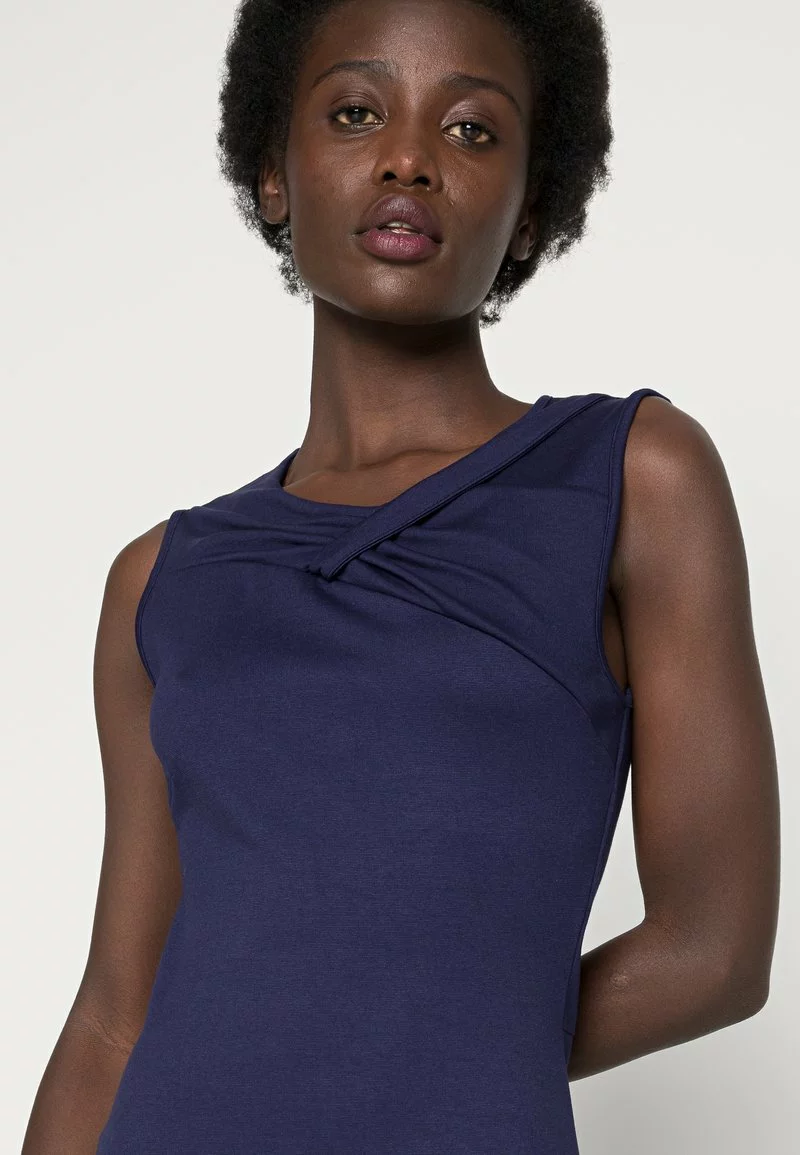 Nuevo 😀 Anna Field Vestido Ligero - Dark Blue, Mujer ✔️ 5 Nuevo 😀 Anna Field Vestido Ligero - Dark Blue, Mujer ✔️ - Imagen 5