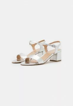 Comprar 🥰 Anna Field LEATHER - 🩴 Sandalias - Silver, Mujer 🎁 -Anna Field Tienda de ventas 9c436f03a66a45fdae91f75d4b462efa