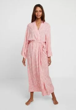 Venta al por mayor 🌟 Anna Field LISHA LONG PRINTED ROBE - Albornoz - PINK, Mujer 👍