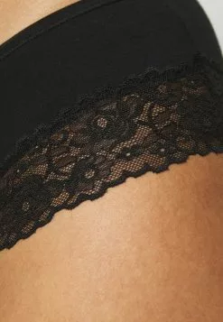 Mejor trato 😉 Anna Field 5PP COTTON AND LACE - Braguitas - Black, Mujer 😉 -Anna Field Tienda de ventas 9d3eefc9169c4526979814f00d75f50d