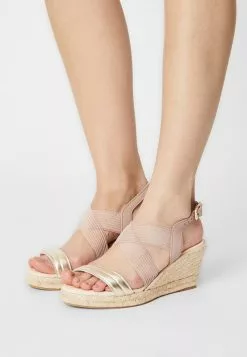 Nuevo 🥰 Anna Field COMFORT LEATHER - Alpargatas - Beige, Mujer 🔔