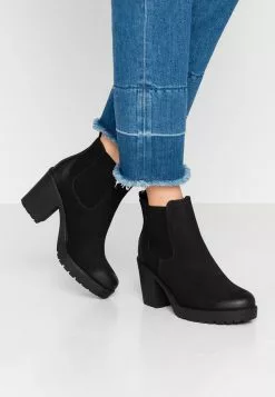 Toma de corriente ⌛ Anna Field WINTER BOOTIES - Botines Bajos - Black, Mujer 😍