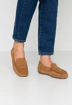 Para estrenar 🥰 Anna Field LEATHER - Mocasines - Cognac, Mujer 👍