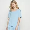 Para estrenar 😀 Anna Field Pijama - Blue, Mujer ❤️
