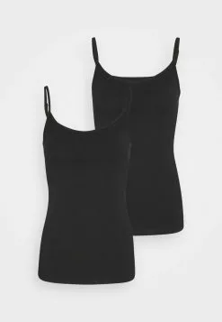 Venta express 🧨 Anna Field 2 PACK - Top - Black, Mujer 😀