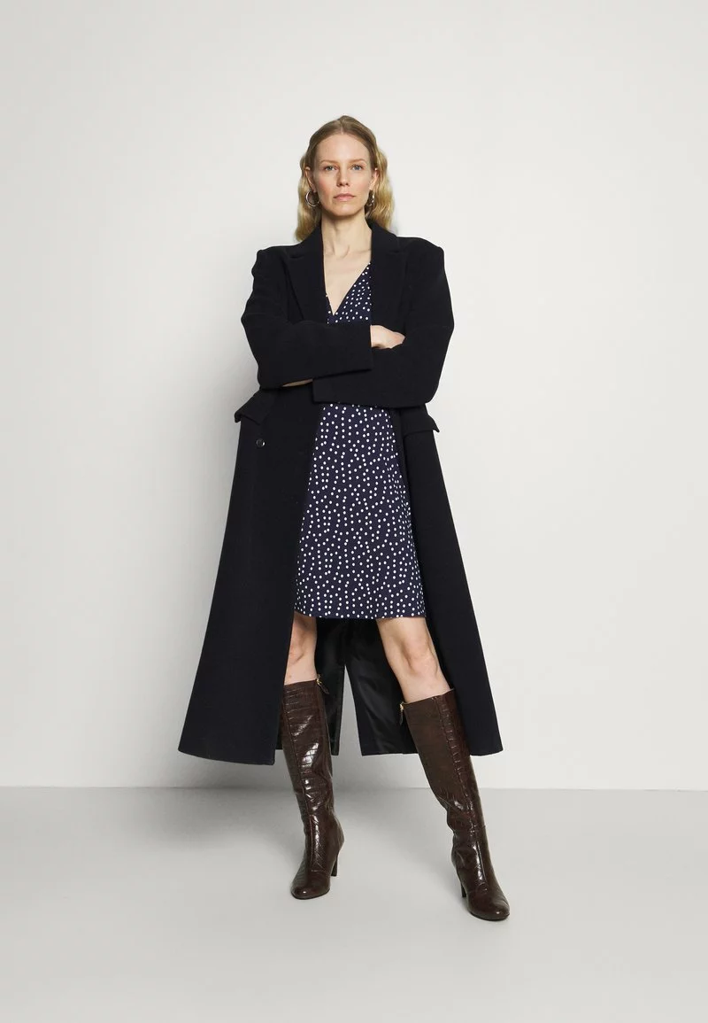 Descuento 😀 Anna Field Quarter Sleeves Wrap Mini 👗 Dress - Vestido Ligero - Dark Blue/white, Mujer 🔥 2 Descuento 😀 Anna Field Quarter Sleeves Wrap Mini 👗 Dress - Vestido Ligero - Dark Blue/white, Mujer 🔥 - Imagen 2