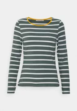 Las mejores reseñas de 🧨 Anna Field STRIPEY CONTRAST - Camiseta De Manga Larga - Light Green, Mujer 🌟