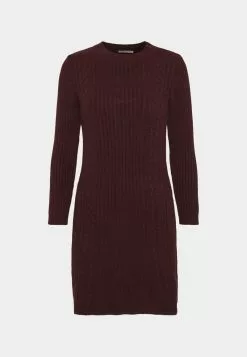 Nuevo ⌛ Anna Field Vestido De Punto - Bordeaux, Mujer ✨ -Anna Field Tienda de ventas a29c59cb85c546e3ba563ada51381c1e