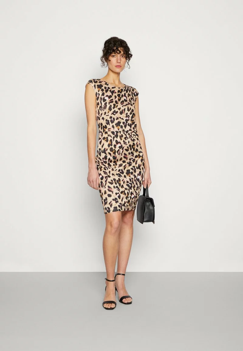 Presupuesto 🎁 Anna Field Vestido Ligero - Black/beige/multi-coloured, Mujer 🌟 2 Presupuesto 🎁 Anna Field Vestido Ligero - Black/beige/multi-coloured, Mujer 🌟 - Imagen 2