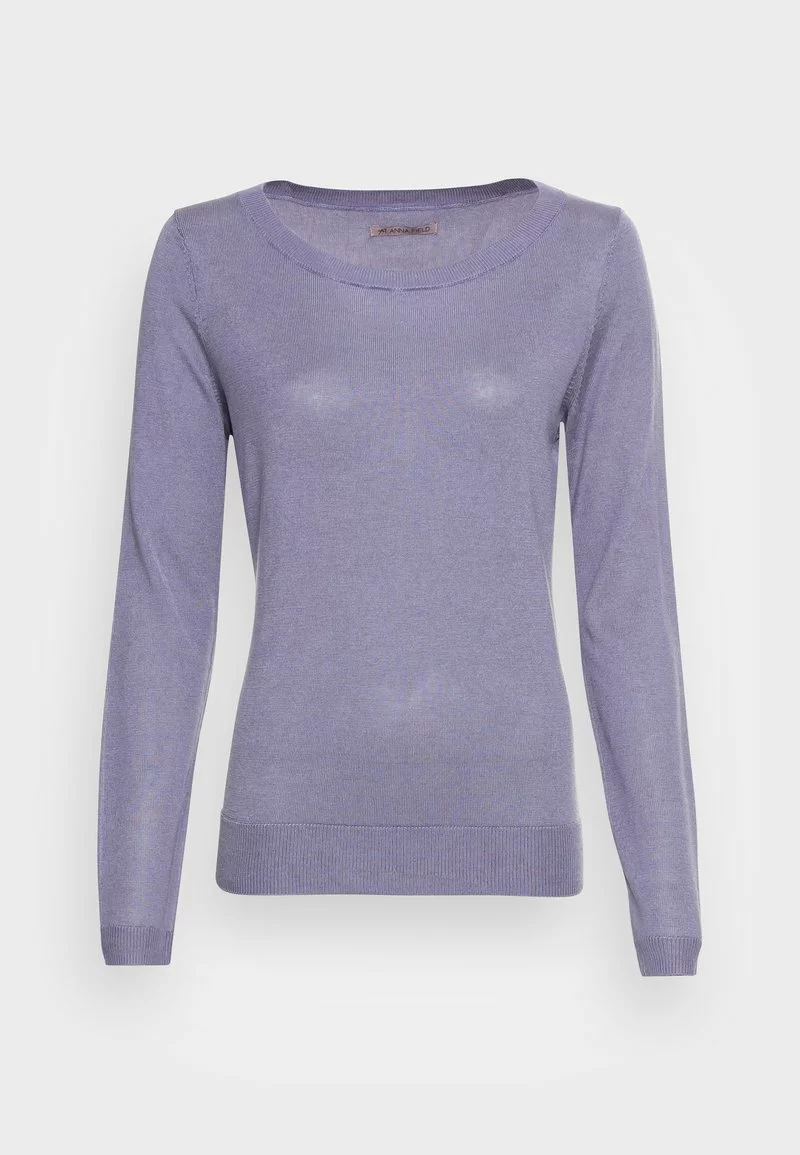 Venta al por mayor 🎉 Anna Field SILK BLEND JUMPER - Jersey De Punto - Blue, Mujer 👍 4 Venta al por mayor 🎉 Anna Field SILK BLEND JUMPER - Jersey De Punto - Blue, Mujer 👍 - Imagen 4
