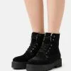 ofertas 🧨 Anna Field LEATHER - Botas Para La Nieve - Black, Mujer 👏