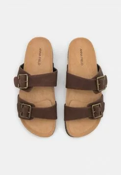Nuevo 😀 Anna Field Pantuflas - Dark Brown, Mujer 🥰 11 Nuevo 😀 Anna Field Pantuflas - Dark Brown, Mujer 🥰 -Anna Field Tienda de ventas a634cb1d81db4f5e978dc8d6e7644218