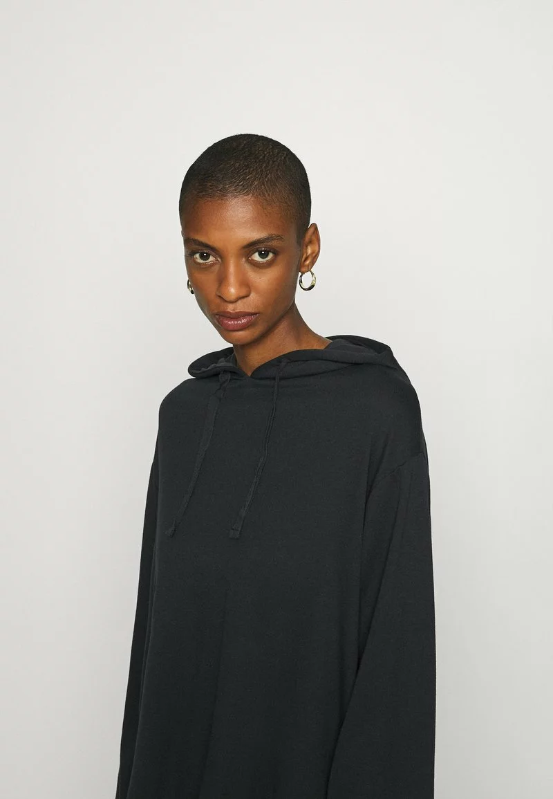 Toma de corriente ✨ Anna Field Wide Sleeve Long Hoodie - Lightweight Hooded Sweater - Jersey Con Capucha - Black, Mujer 😉 5 Toma de corriente ✨ Anna Field Wide Sleeve Long Hoodie - Lightweight Hooded Sweater - Jersey Con Capucha - Black, Mujer 😉 - Imagen 5