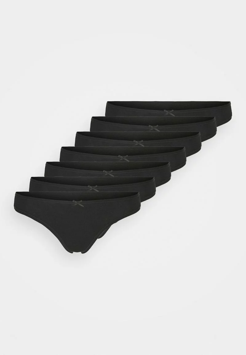 10 mejores ⭐ Anna Field GEORGINA 7PP THONG COTTON - Tanga - Black, Mujer ✨ 4 10 mejores ⭐ Anna Field GEORGINA 7PP THONG COTTON - Tanga - Black, Mujer ✨ - Imagen 4