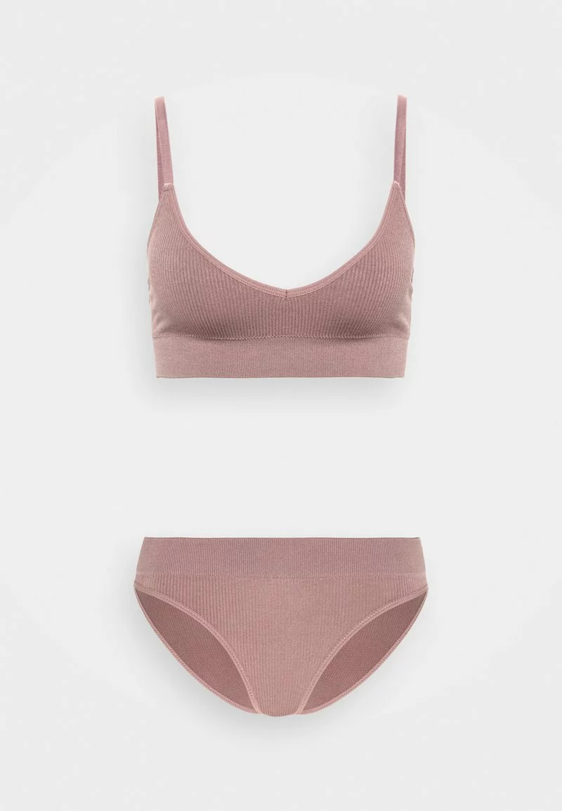 Venta express 🎉 Anna Field Rib Seamless Set - Top - Mauve, Mujer 🔥 4 Venta express 🎉 Anna Field Rib Seamless Set - Top - Mauve, Mujer 🔥 - Imagen 4