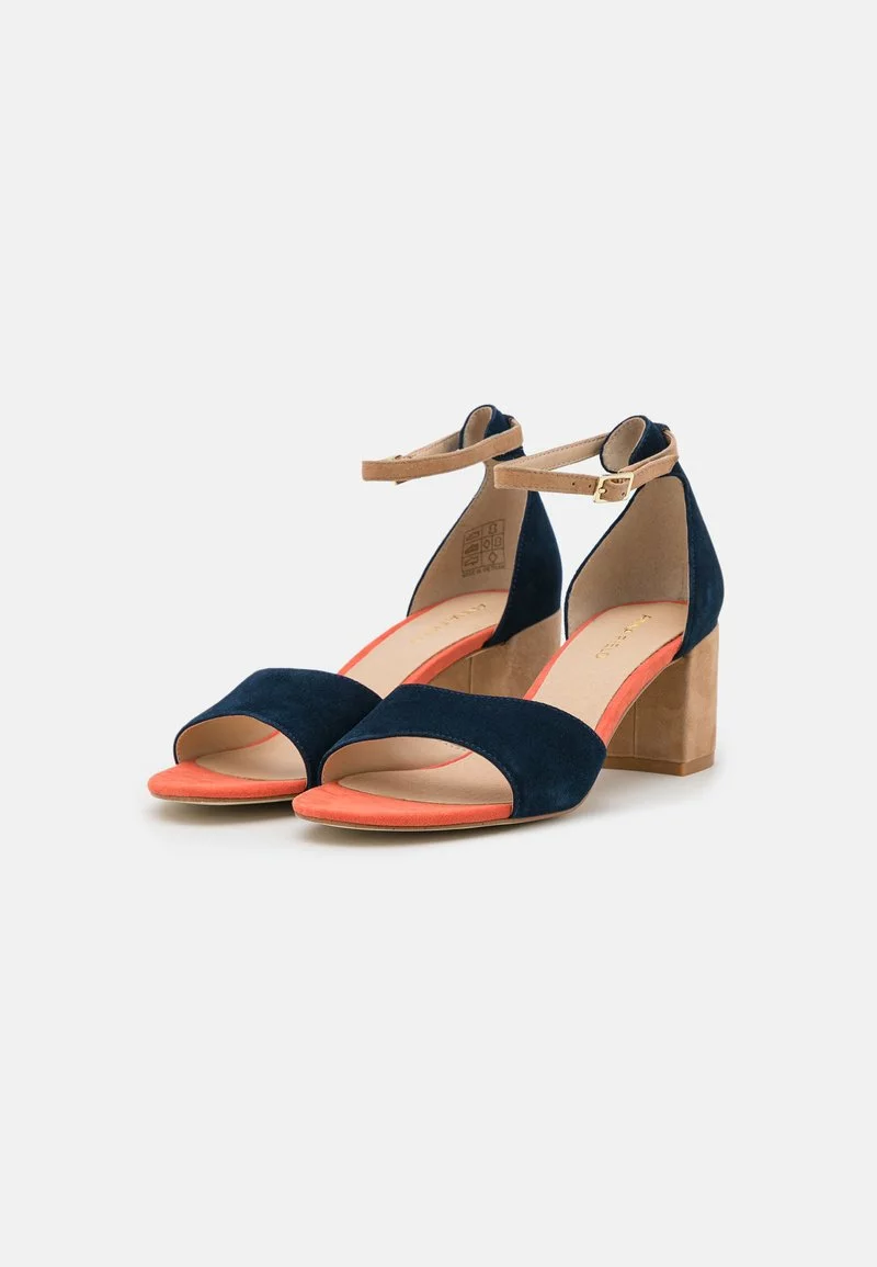 Nuevo 🛒 Anna Field LEATHER - 🩴 Sandalias - Dark Blue, Mujer 👍 3 Nuevo 🛒 Anna Field LEATHER - 🩴 Sandalias - Dark Blue, Mujer 👍 - Imagen 3