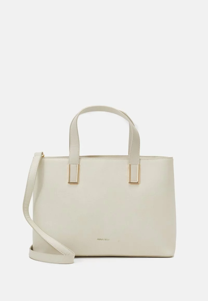 Promoción 🤩 Anna Field Bolso De Mano - Off-white, Mujer 😍 2 Promoción 🤩 Anna Field Bolso De Mano - Off-white, Mujer 😍 - Imagen 2