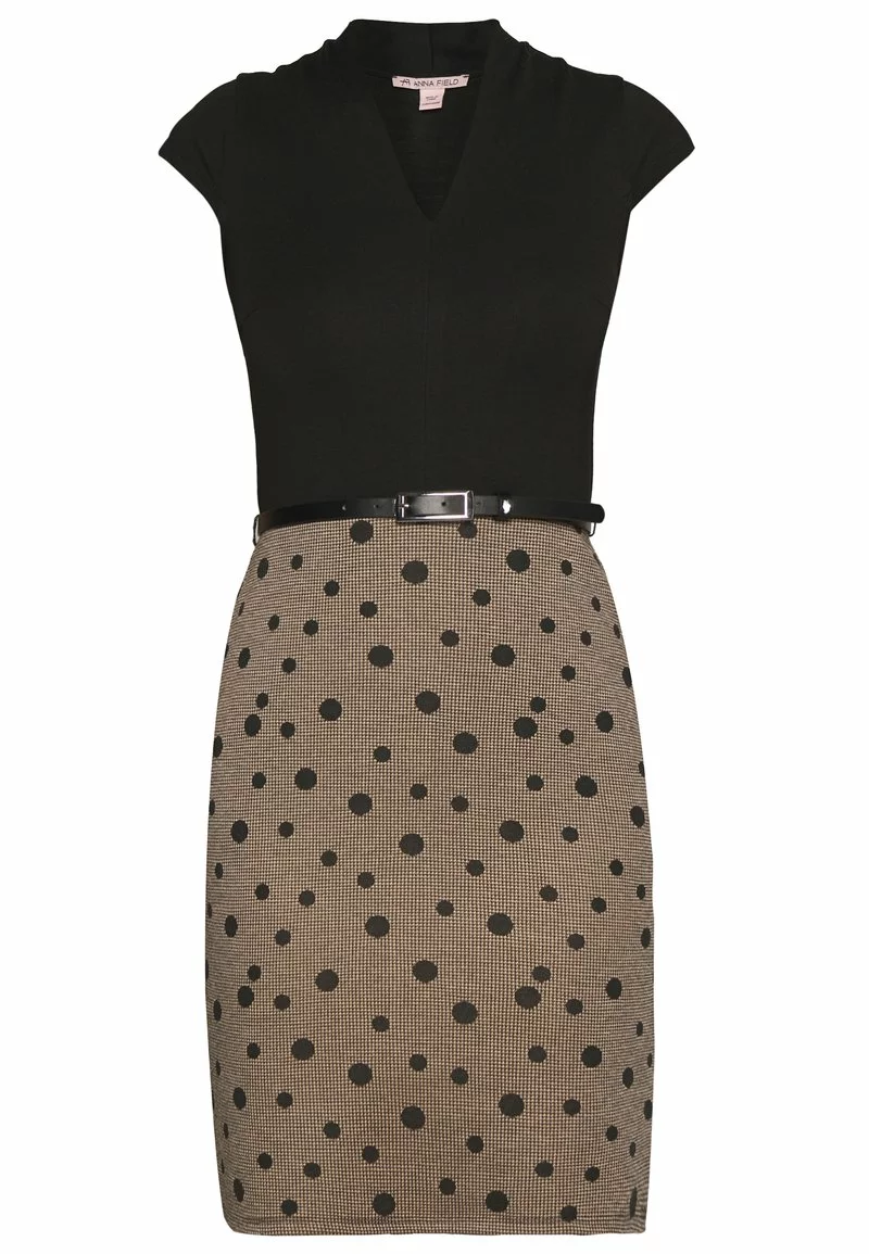 Venta al por mayor 🎉 Anna Field Vestido De Tubo - Beige/black, Mujer ⭐ 4 Venta al por mayor 🎉 Anna Field Vestido De Tubo - Beige/black, Mujer ⭐ - Imagen 4