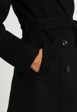 Barato 👍 Anna Field DOUBLE BREASTED 🧥 COAT WITH HOOD - Abrigo Clásico - Black, Mujer 🛒 -Anna Field Tienda de ventas a8a272dfb62e40559fa31ca39215d0ff
