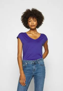 Toma de corriente 😉 Anna Field Camiseta Básica - Clematis Blue, Mujer ⌛