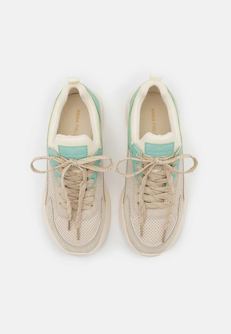 Nuevo ✨ Anna Field LEATHER - Zapatillas - Grey/mint, Mujer 👍 6 Nuevo ✨ Anna Field LEATHER - Zapatillas - Grey/mint, Mujer 👍 - Imagen 6