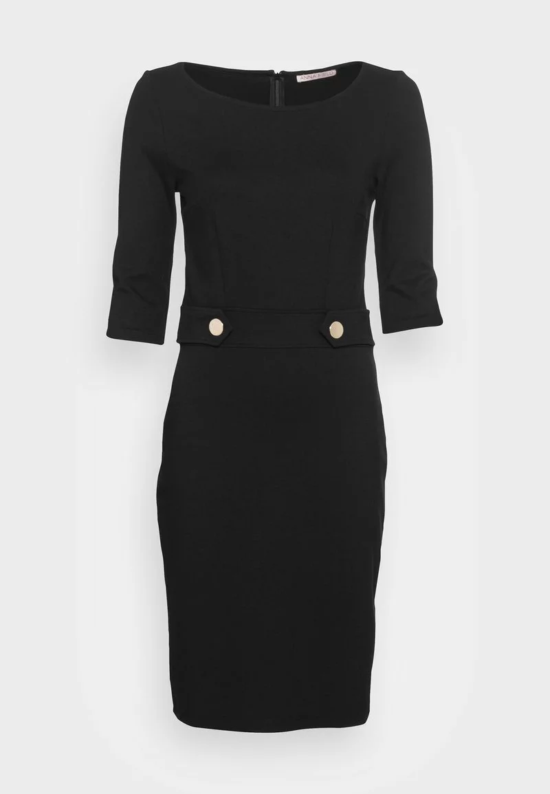 Venta express 🛒 Anna Field Vestido Ligero - Black, Mujer 🤩 4 Venta express 🛒 Anna Field Vestido Ligero - Black, Mujer 🤩 - Imagen 4