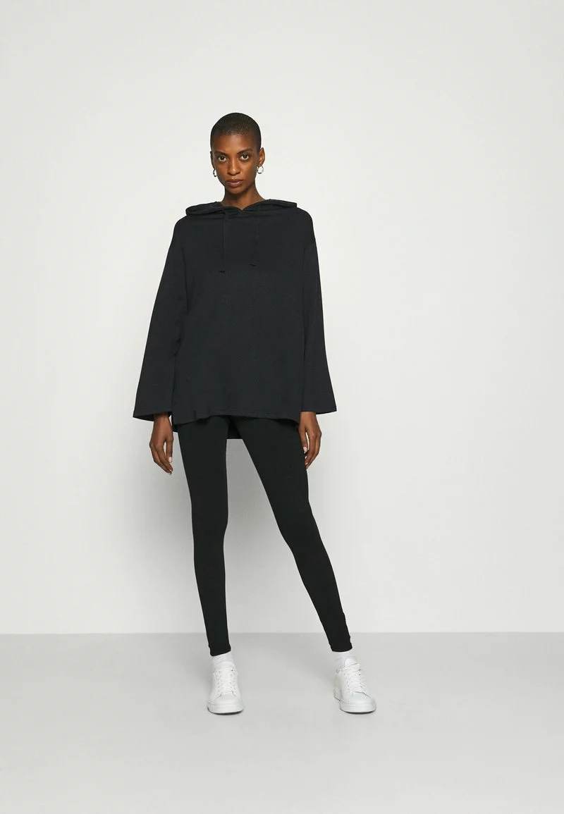 Toma de corriente ✨ Anna Field Wide Sleeve Long Hoodie - Lightweight Hooded Sweater - Jersey Con Capucha - Black, Mujer 😉 2 Toma de corriente ✨ Anna Field Wide Sleeve Long Hoodie - Lightweight Hooded Sweater - Jersey Con Capucha - Black, Mujer 😉 - Imagen 2