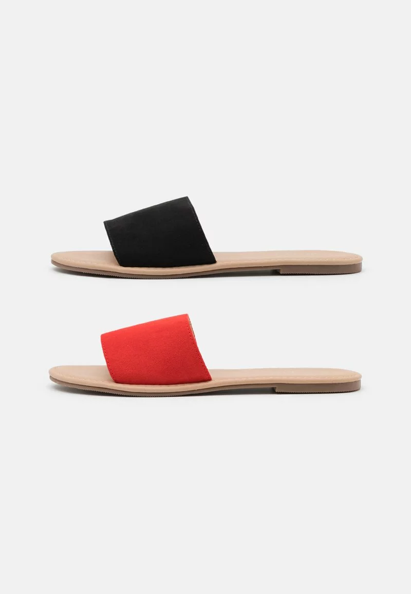 Comprar 🥰 Anna Field 2 PACK - 🩴 Sandalias Planas - Black/red, Mujer 🎁 2 Comprar 🥰 Anna Field 2 PACK - 🩴 Sandalias Planas - Black/red, Mujer 🎁 - Imagen 2