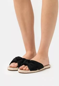Gran venta 🎉 Anna Field 🩴 Sandalias Planas - Black, Mujer 🥰