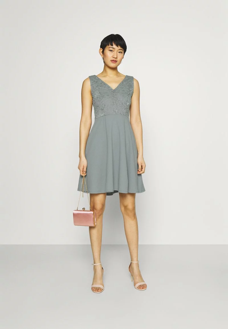 mejor venta ✔️ Anna Field Vestido De Cóctel - Slate Grey, Mujer ❤️ 2 mejor venta ✔️ Anna Field Vestido De Cóctel - Slate Grey, Mujer ❤️ - Imagen 2