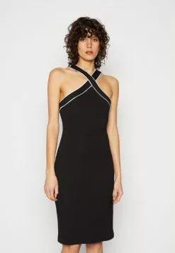 ofertas 🎁 Anna Field Vestido Ligero - Black/white, Unisexo ⭐