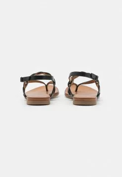 Barato 🤩 Anna Field LEATHER - 🩴 Sandalias De Dedo - Black, Mujer ⌛ -Anna Field Tienda de ventas b0262519701249dc9d07839ad257325e