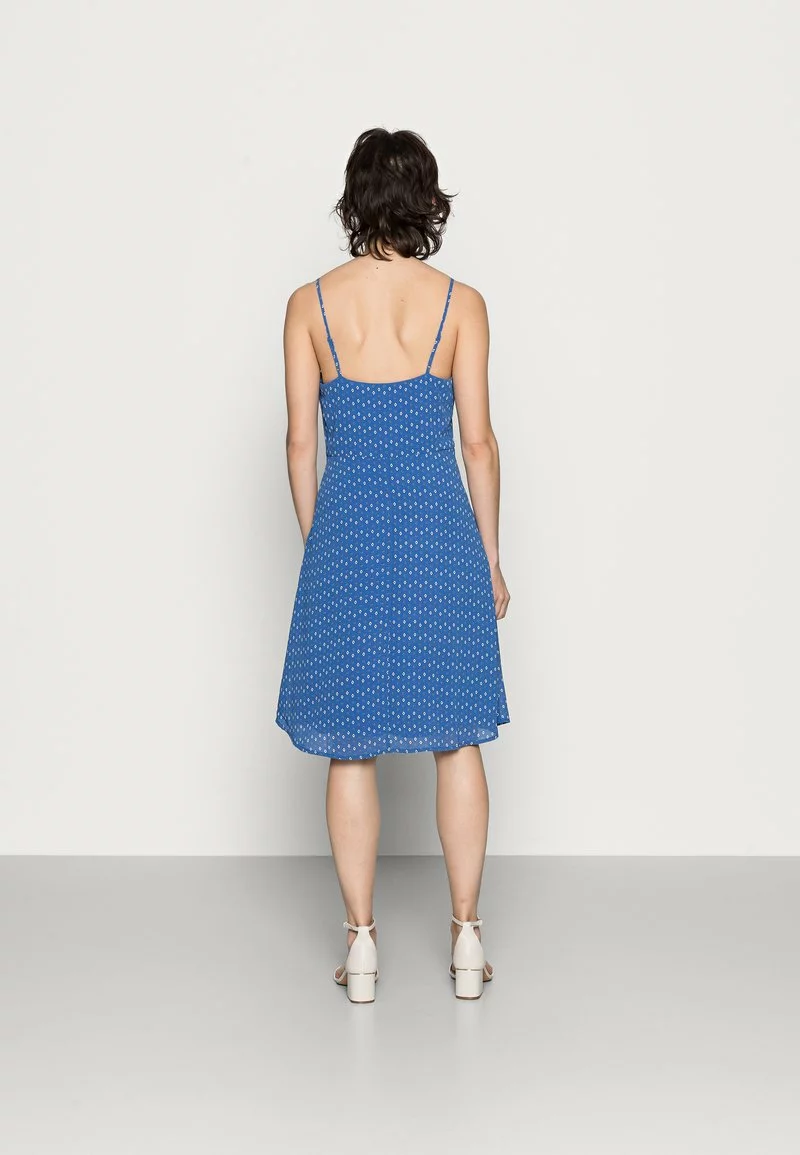 Promoción 😀 Anna Field STRAPPA FIT AND FLARE - Vestido Informal - Blue, White, Mujer 😍 3 Promoción 😀 Anna Field STRAPPA FIT AND FLARE - Vestido Informal - Blue, White, Mujer 😍 - Imagen 3