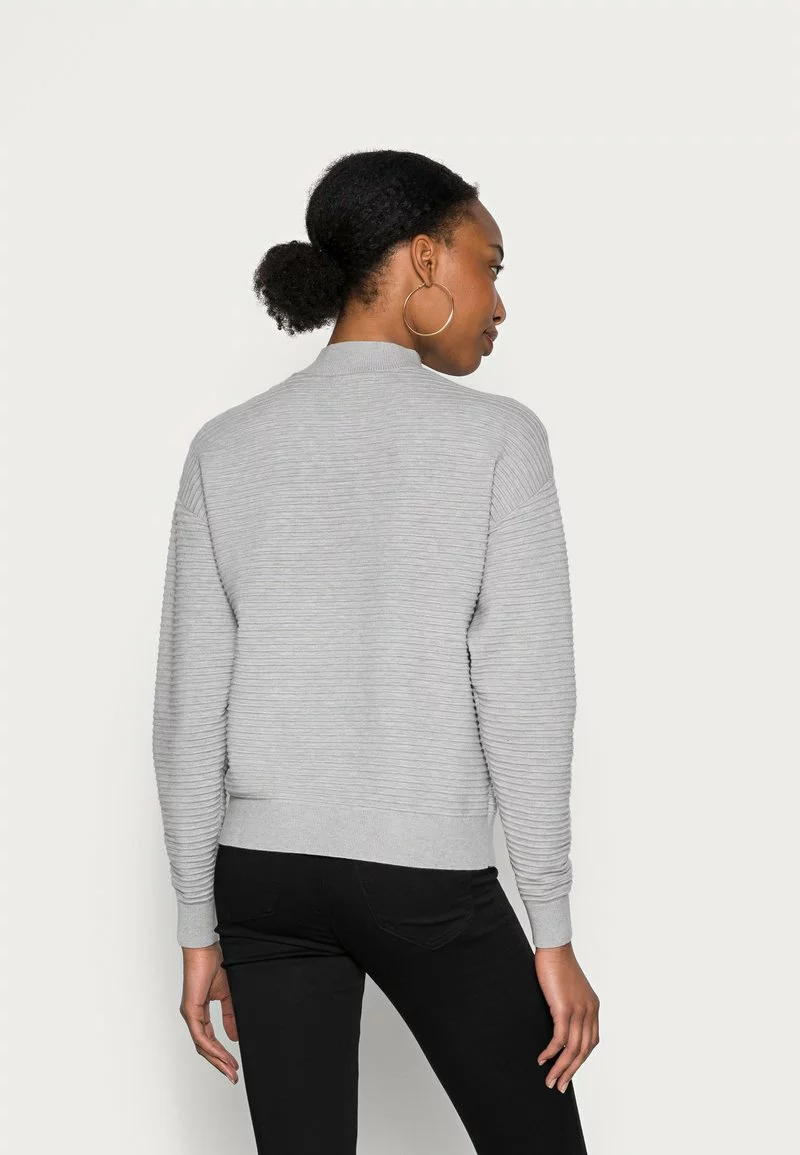 ofertas 🔥 Anna Field Ottoman Jumper - Jersey De Punto - Mottled Light Grey, Mujer 🎉 3 ofertas 🔥 Anna Field Ottoman Jumper - Jersey De Punto - Mottled Light Grey, Mujer 🎉 - Imagen 3