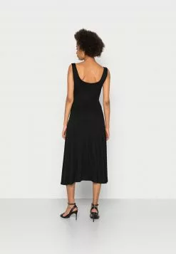 Lo mas barato 😀 Anna Field WIDE STRAP FIT MIDI 👗 DRESS - Vestido Ligero - Black, Mujer 🎉 -Anna Field Tienda de ventas b13cf53f17364fe5a689b528d364a69e