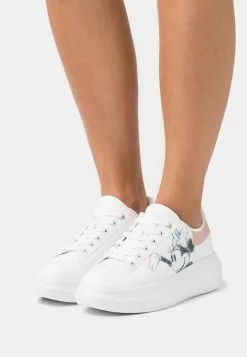 Venta express ⌛ Anna Field DISNEY MICKEY MOUSE - Zapatillas - White/light Pink, Mujer 😉