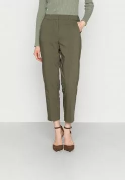 Mejor trato 😀 Anna Field Pantalones Chinos - Dark Green, Mujer 😀