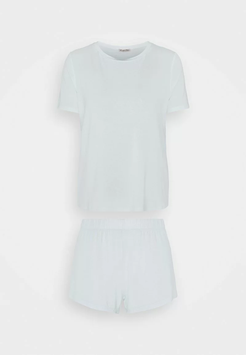 Para estrenar ✔️ Anna Field Basic Short Set - Pijama - Blue, Mujer ⌛ 4 Para estrenar ✔️ Anna Field Basic Short Set - Pijama - Blue, Mujer ⌛ - Imagen 4