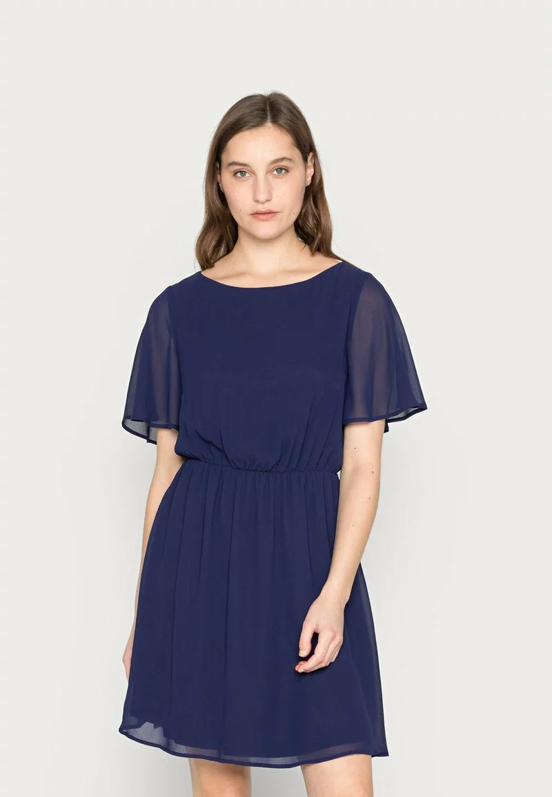 Nuevo 🛒 Anna Field Vestido Informal - Dark Blue, Mujer 🤩 1 Nuevo 🛒 Anna Field Vestido Informal - Dark Blue, Mujer 🤩