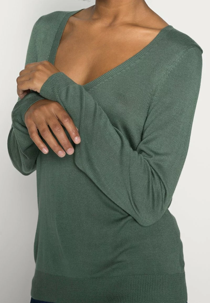 Comprar 🎉 Anna Field OPEN V NECK JUMPER - Jersey De Punto - Green, Mujer 😀 5 Comprar 🎉 Anna Field OPEN V NECK JUMPER - Jersey De Punto - Green, Mujer 😀 - Imagen 5