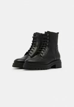 Descuento 👍 Anna Field LEATHER - Botines Con Cordones - Black, Mujer 🤩 -Anna Field Tienda de ventas b4a8e127dc514162b6425beffe257698