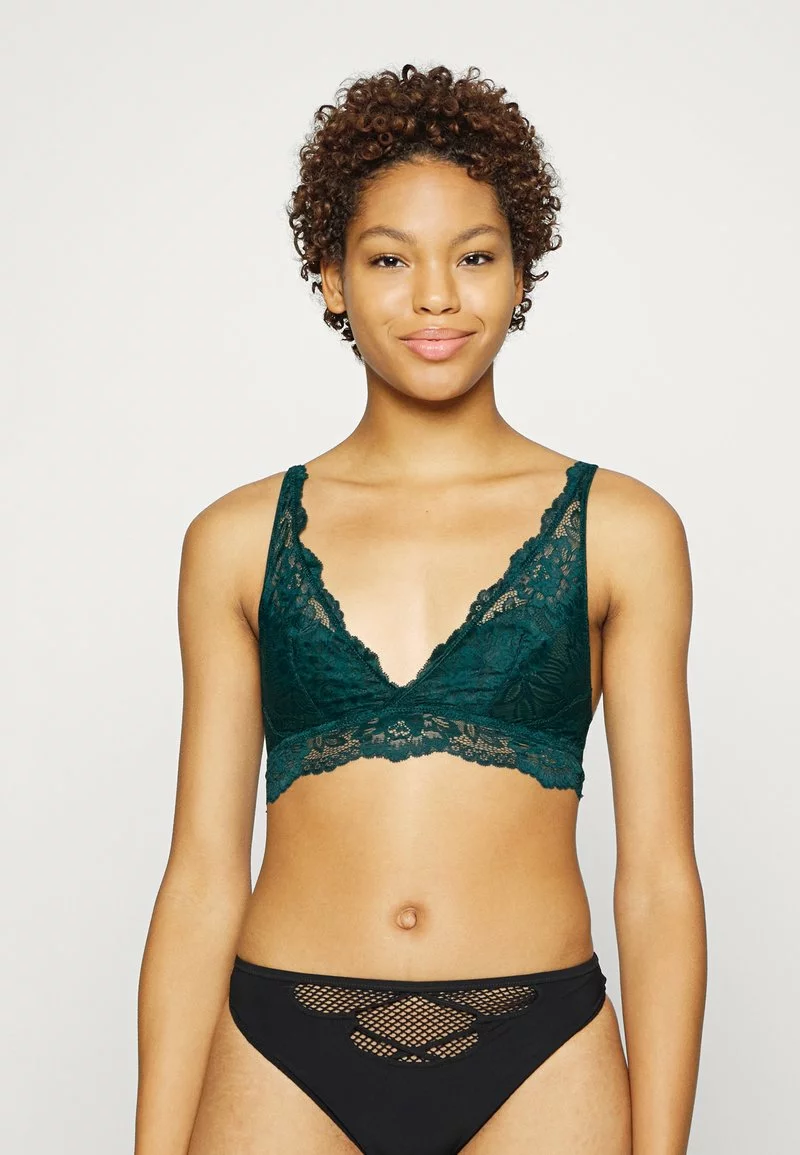 Para estrenar ⌛ Anna Field 3PP BRALETTE - Top - Teal/black/off-white, Mujer 😍 4 Para estrenar ⌛ Anna Field 3PP BRALETTE - Top - Teal/black/off-white, Mujer 😍 - Imagen 4