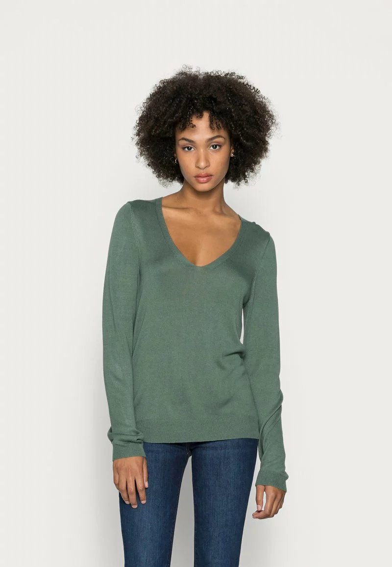 Comprar 🎉 Anna Field OPEN V NECK JUMPER - Jersey De Punto - Green, Mujer 😀 1 Comprar 🎉 Anna Field OPEN V NECK JUMPER - Jersey De Punto - Green, Mujer 😀
