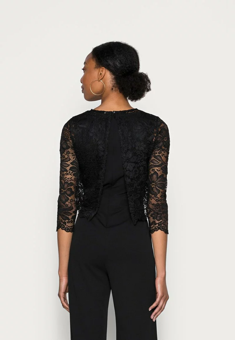 Lo mas barato 🎉 Anna Field Occasion SET - Detacheable Lace Top With V Neck Sleeveless Jumpsuit - Mono - Black, Mujer ❤️ 3 Lo mas barato 🎉 Anna Field Occasion SET - Detacheable Lace Top With V Neck Sleeveless Jumpsuit - Mono - Black, Mujer ❤️ - Imagen 3