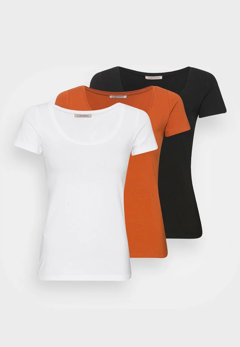 Las mejores reseñas de ✨ Anna Field 3 PACK - Camiseta Básica - Black/white/brown, Mujer 👏 6 Las mejores reseñas de ✨ Anna Field 3 PACK - Camiseta Básica - Black/white/brown, Mujer 👏 - Imagen 6