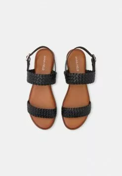 mejor venta 🔥 Anna Field LEATHER - 🩴 Sandalias - Black, Mujer 🎁 -Anna Field Tienda de ventas b97d5ef150d24548beb448fb9182de9d